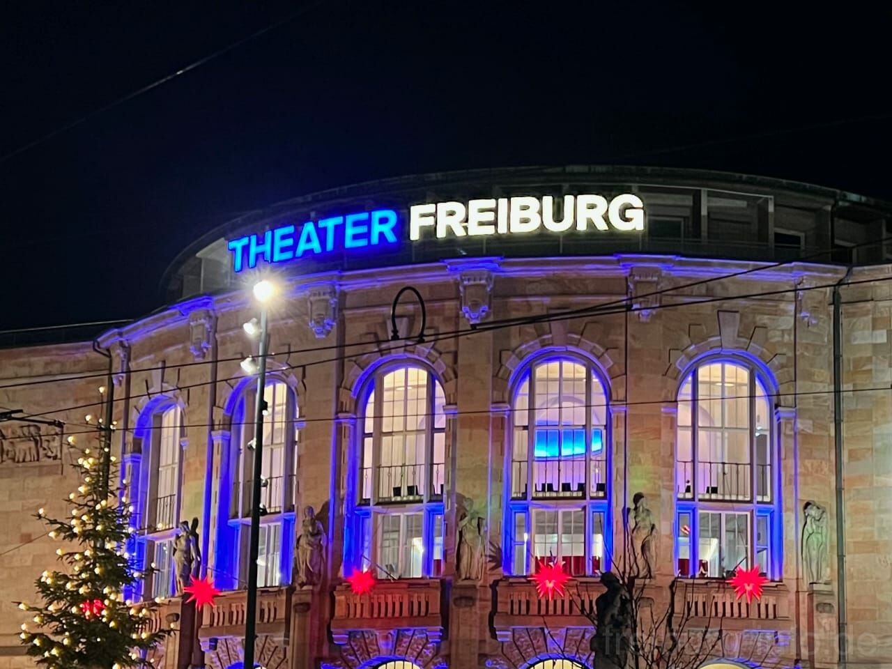 Theater Freiburg zur Weihnachtszeit