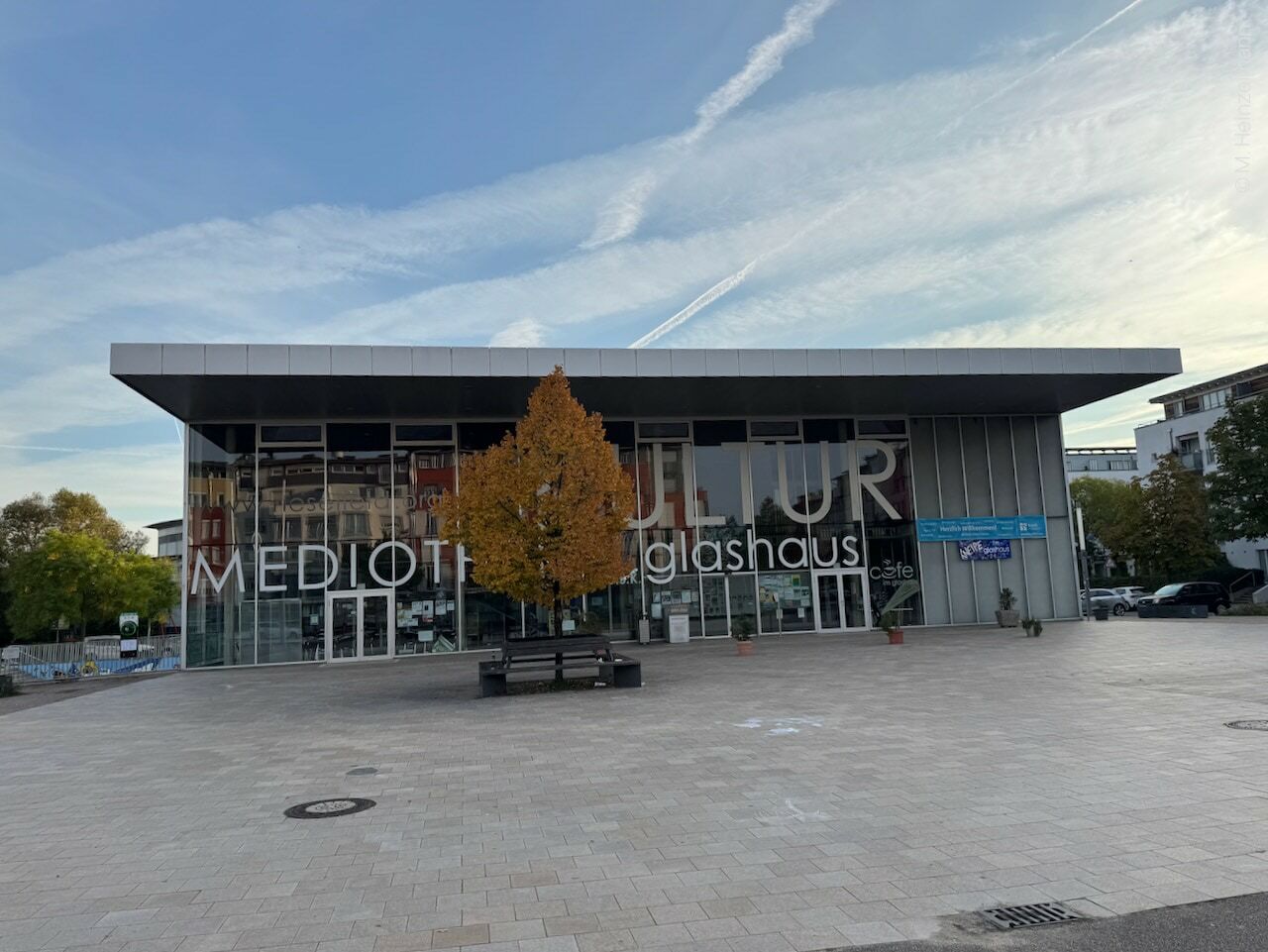 Glashaus im Freiburger Stadtteil Rieselfeld